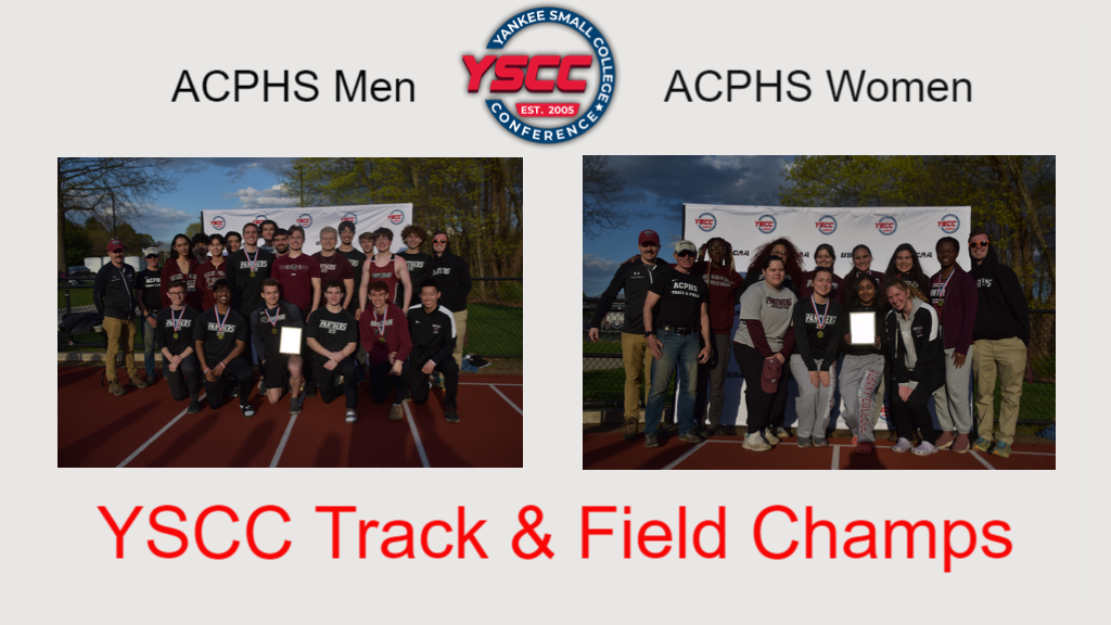 ACPHS Track & Field Sweep YSCC Championships on April 20th at Edmunson Classic