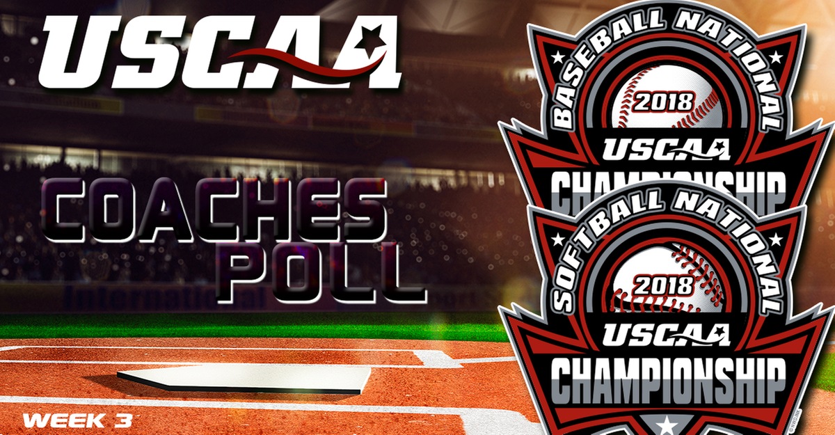 USCAA Week 3 Coaches Poll released