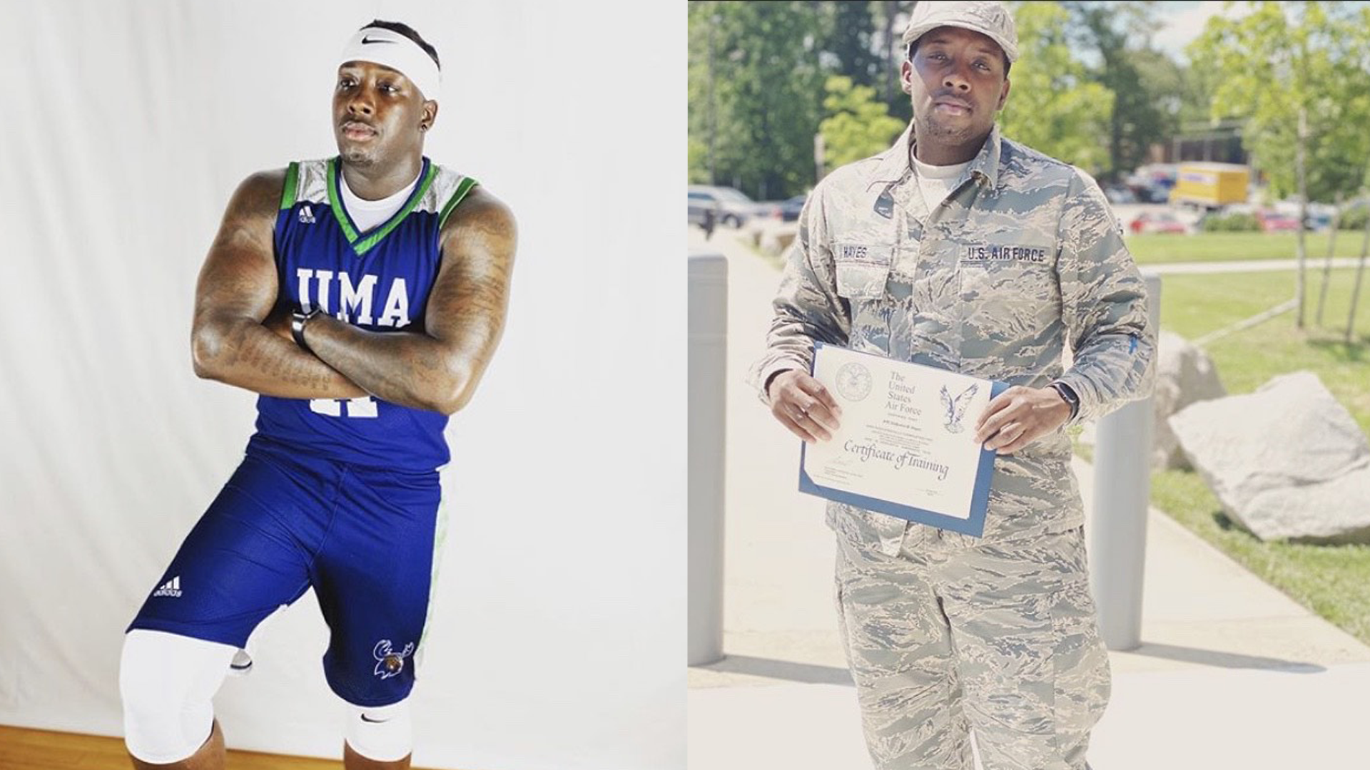 UMA Moose student-athlete proudly serves in the United States military
