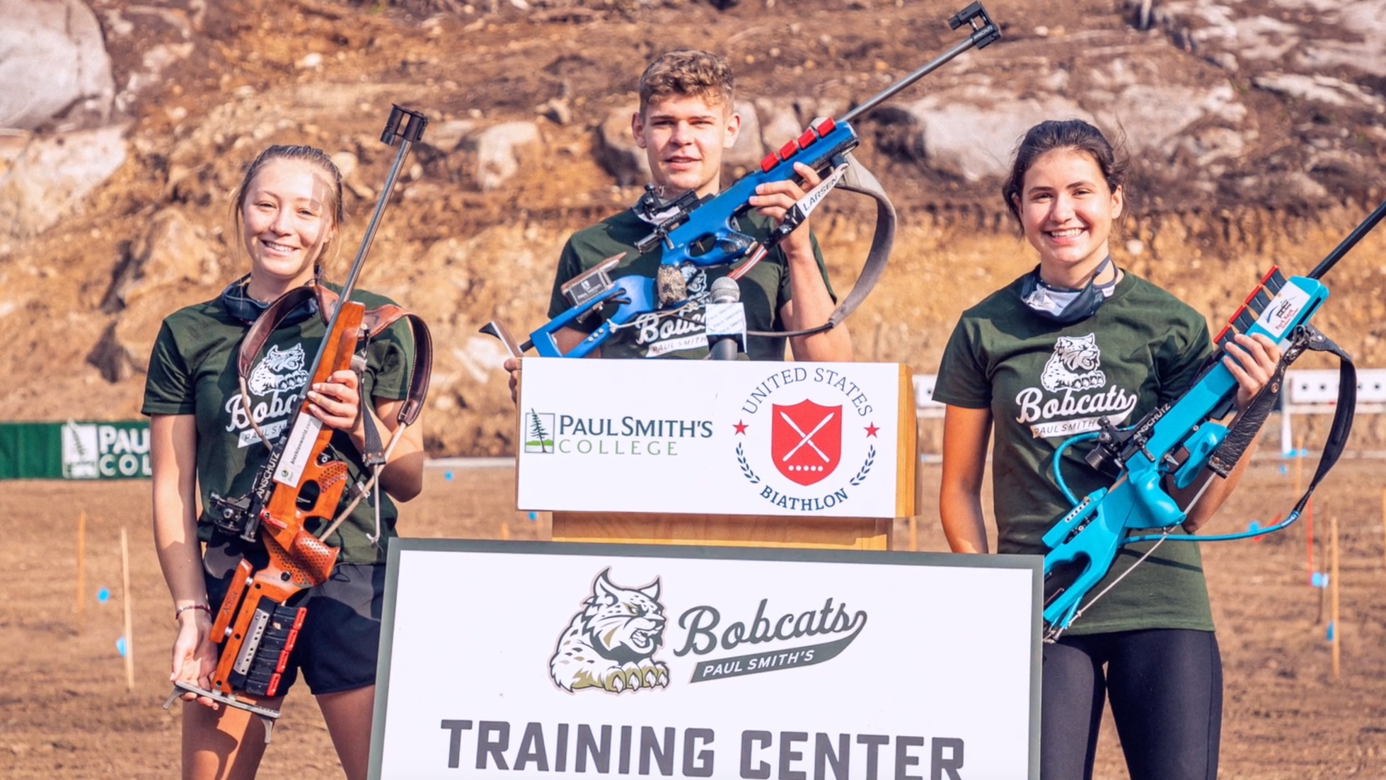 Paul Smith’s College shows off their new biathlon range