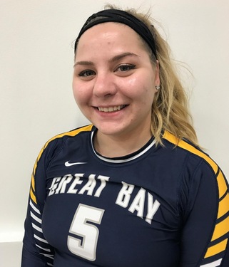 Shelby Skofiled, Volleyball, Great Bay