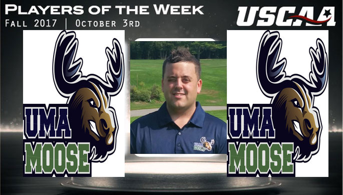 Repeat YSCC AOTW winner and a USCAA golfer of the Week