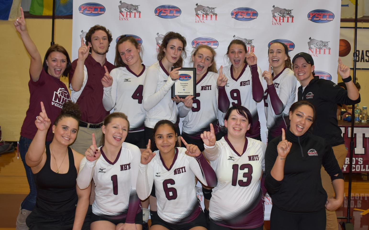 NHTI wins 3rd consecutive YSCC volleyball title