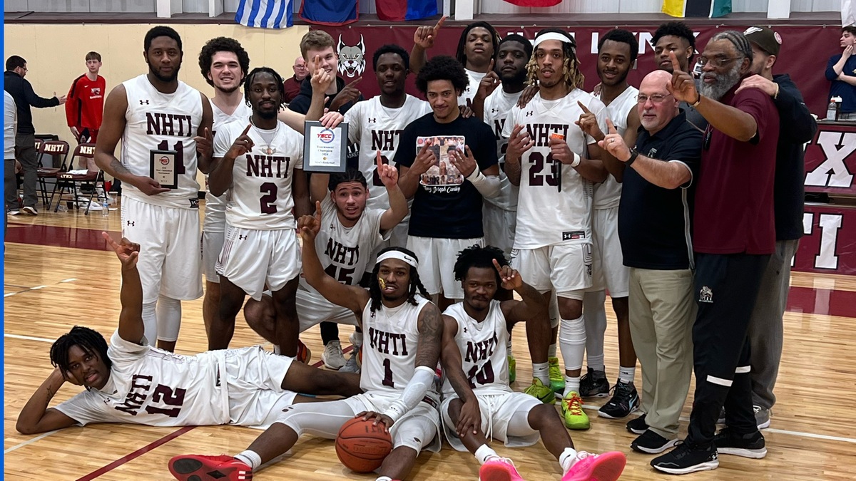 NHTI Men Win the YSCC Conference Basketball Tournament