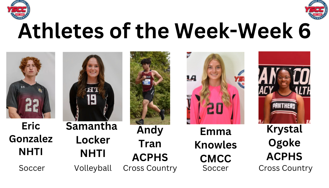 YSCC Week 6 Athletes of the Week