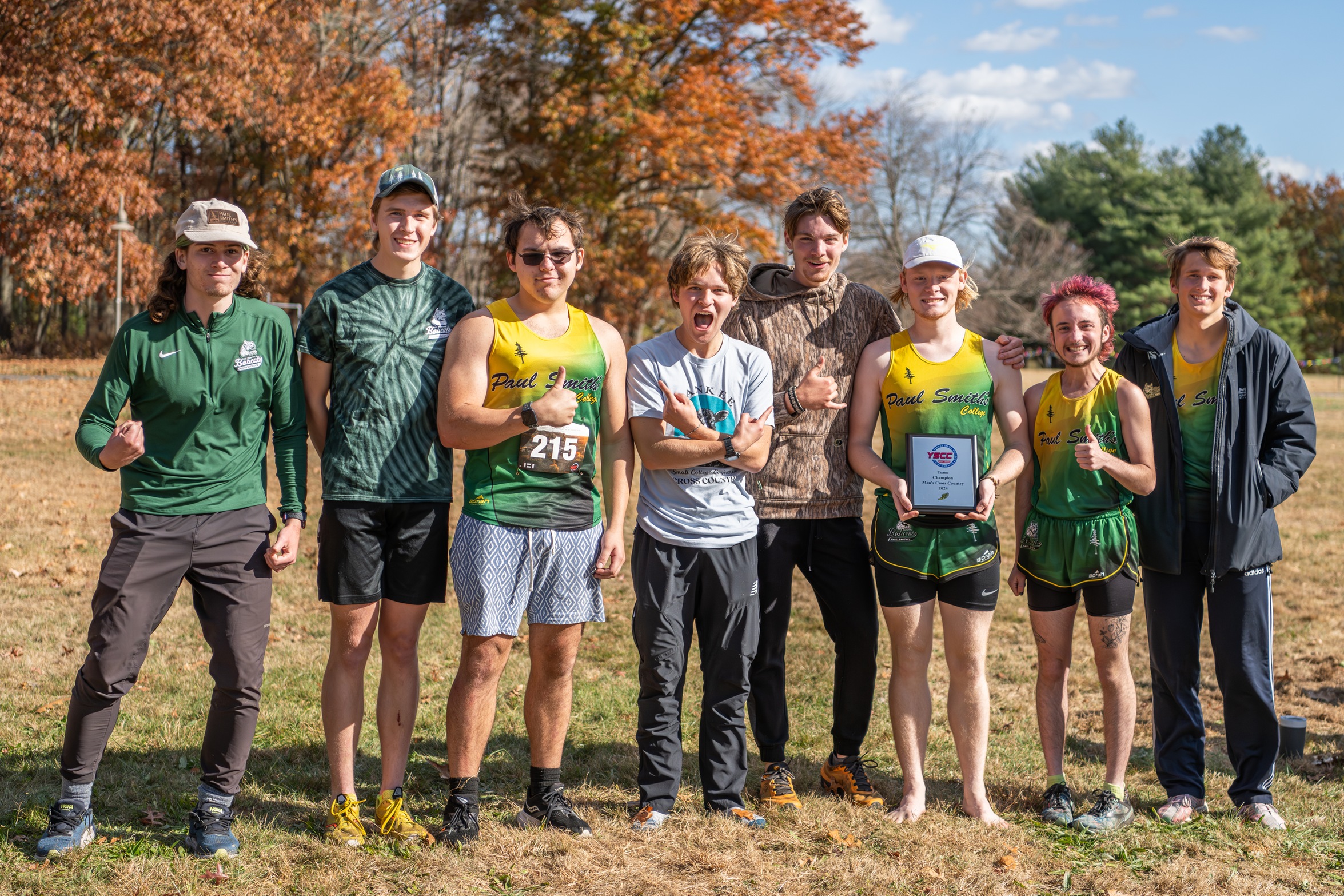 PSC Men and Women Sweep at YSCC Cross Country Championships