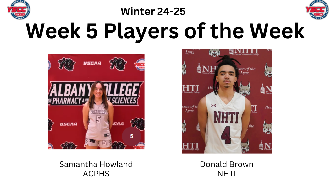 YSCC Week 5 Basketball Players of the Week