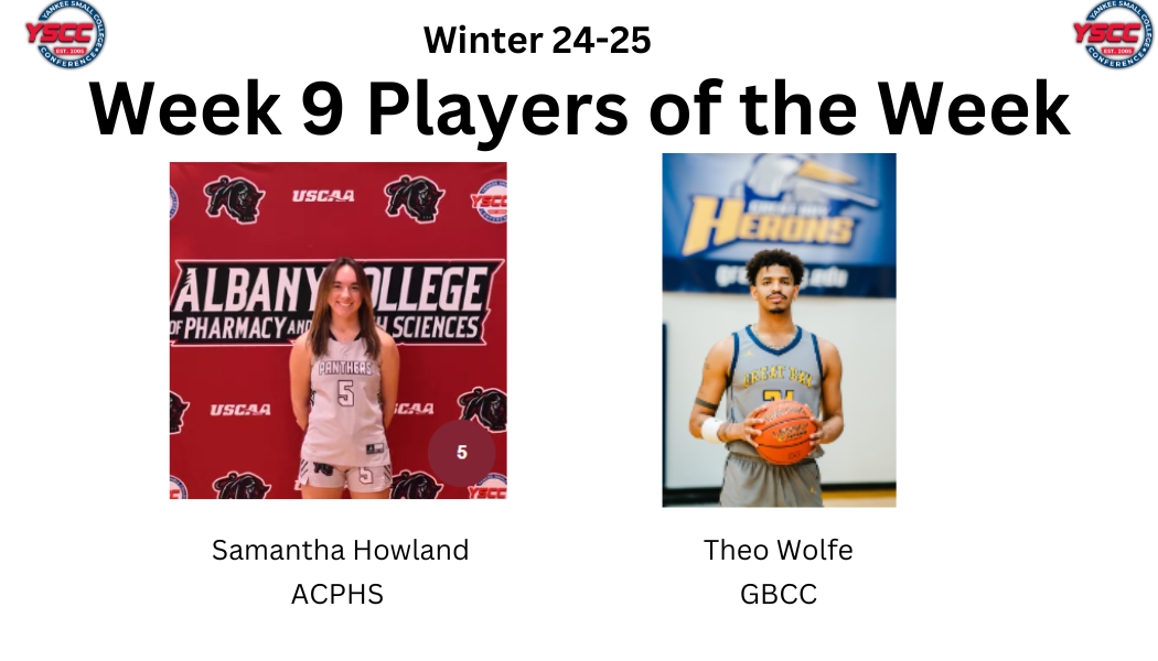 Week 9 YSCC Basketball Players of the Week