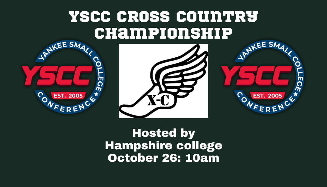 Cross Country Championship this Saturday, October 26 at Hampshire College