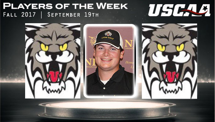 NHTI's Tyler Post takes home USCAA Golfer of the Week honors