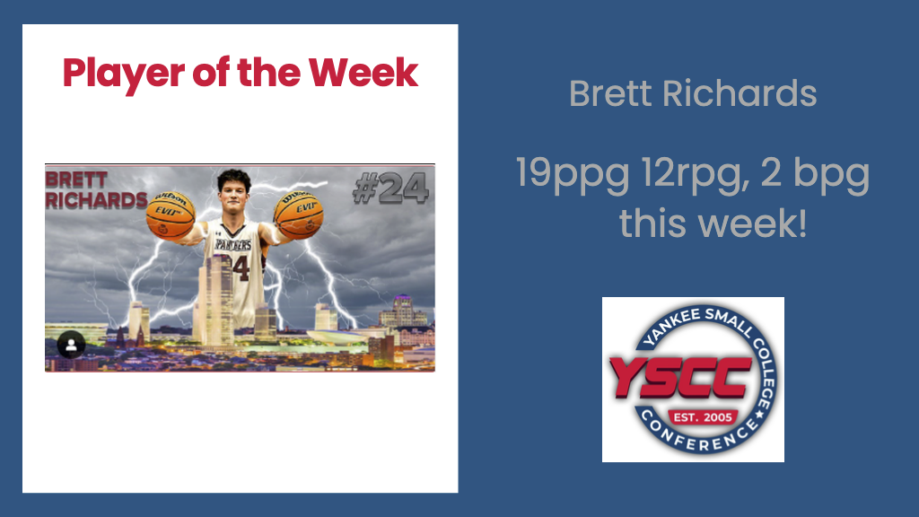 Brett Richards named YSCC Week 3 Player of the Week