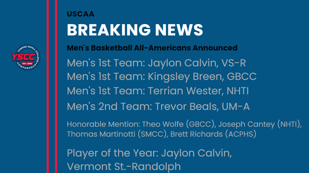 USCAA Men's Basketball All-Americans Announced