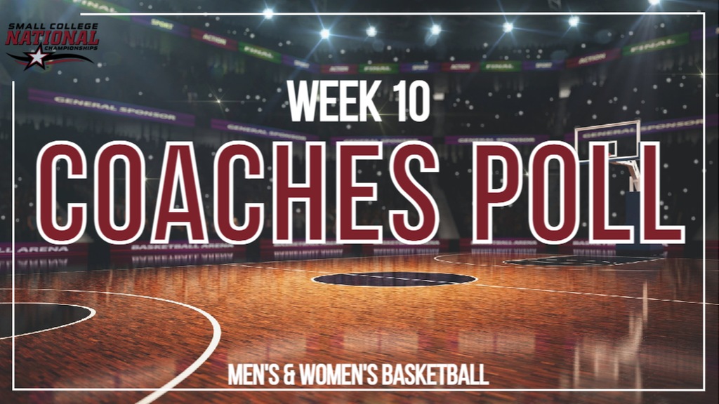 USCAA Week 10 DII Basketball Coaches Poll