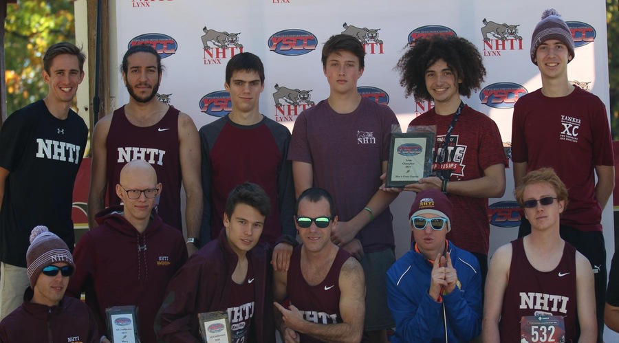 NHTI Men and Hampshire College Women Win YSCC Cross Country Championships